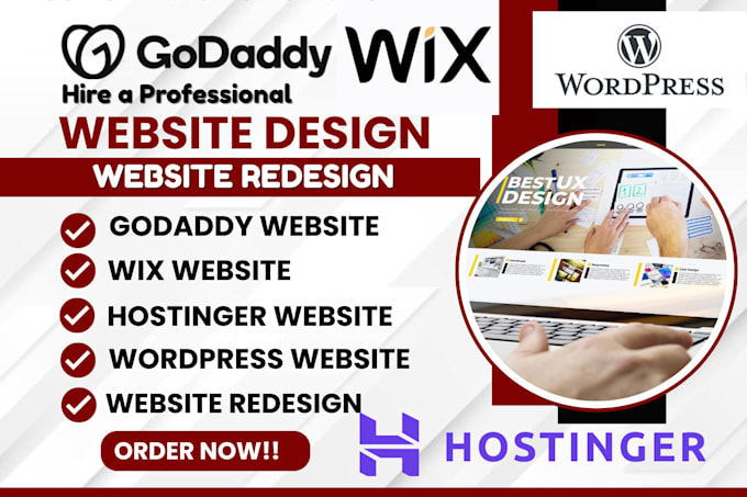 do wix website, design redesign wix website wix design wix website redesign