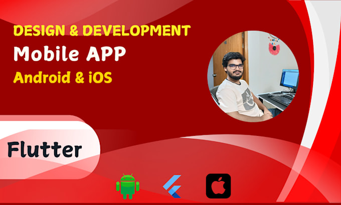 Do development mobile apps for android and ios using flutter by ...
