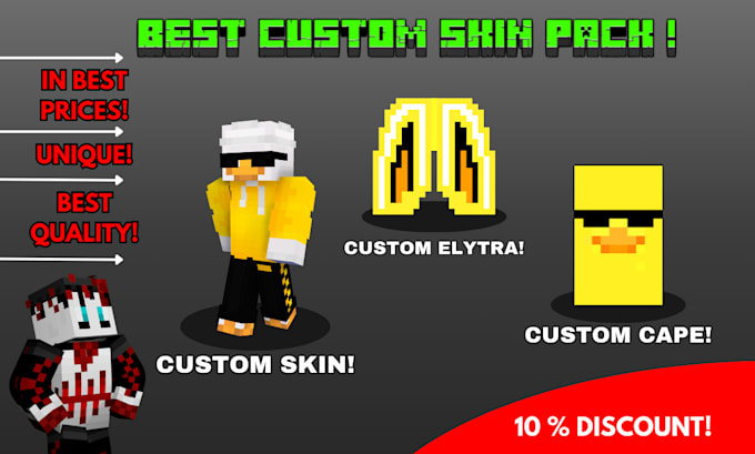 make best custom minecraft skin pack