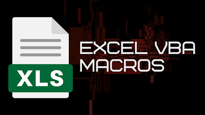 develop excel vba macro