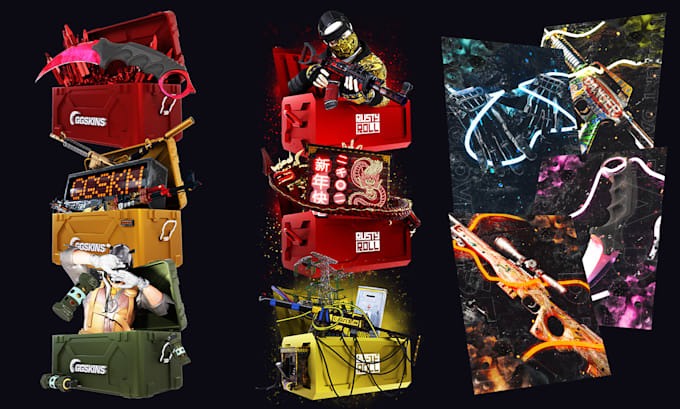 make cs2 cases for you that you can use on your site