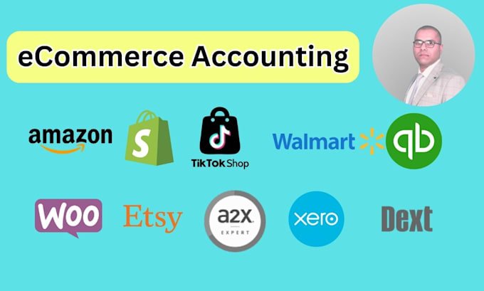do amazon, shopify, ecommerce accounting in quickbooks, xero