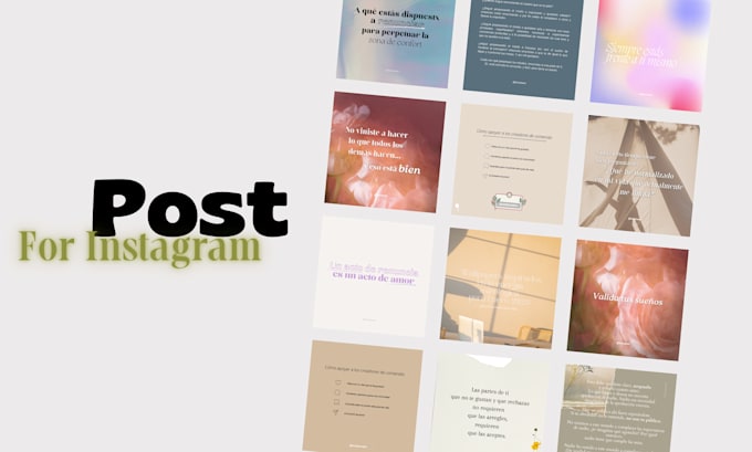 create visually appealing posts