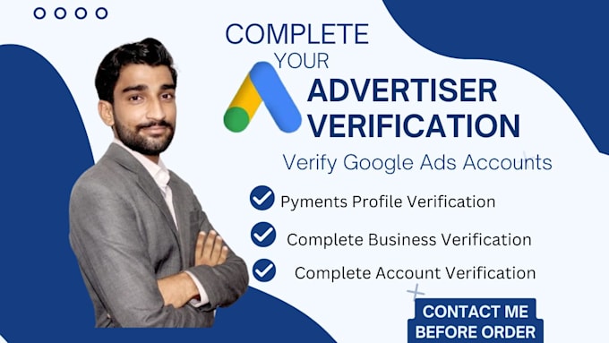 do google ads account advertiser verification in one day