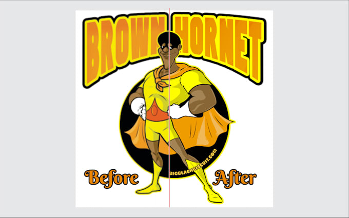 convert raster to vector, logo to coreldraw work file