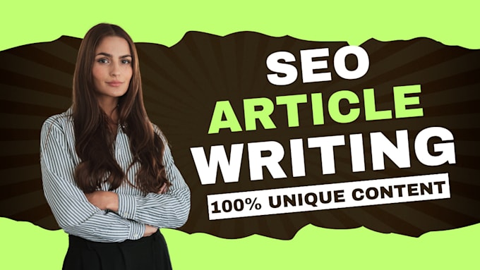do SEO article writing, blog post writing, and content writing