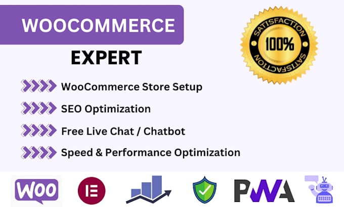 create a fully featured ecommerce by woocommerce, SEO optimization