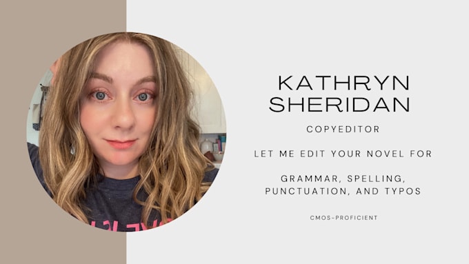copyedit your manuscript for grammar