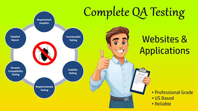qa your website or application