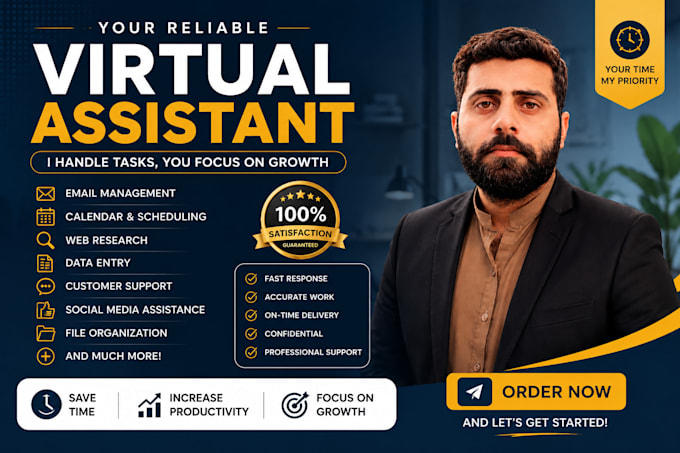 provide fast and professional virtual assistant services