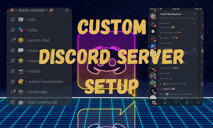 Set up and design your discord server from scratch by Pushpakamal | Fiverr