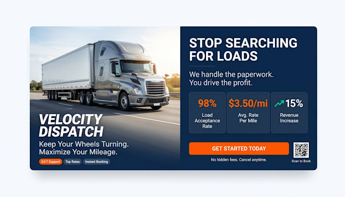 be your expert truck dispatcher for top paying loads
