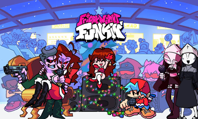 Do fnf character, fnf sprite sheet animation, fnf background, fnf mod ...