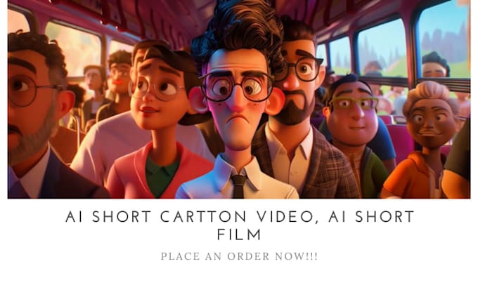 Create for your youtube ai short film 3d cartoon animation ai film by ...