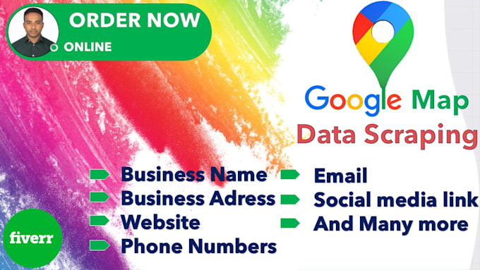 do scrap data from google map, websites, linkdin