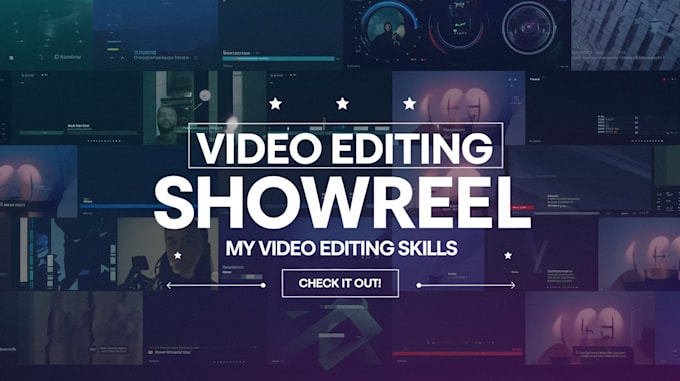 do professional video editing, expert in video editing