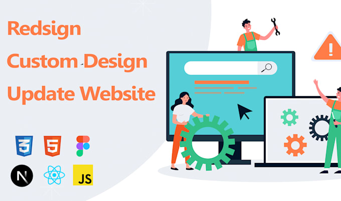redesign and custom website