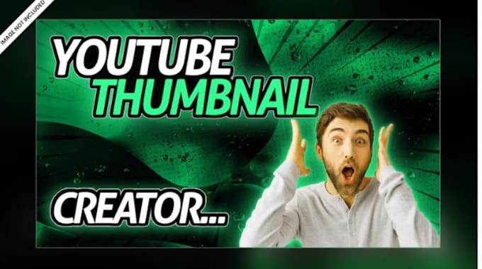create a attractive youtube thumbnail
