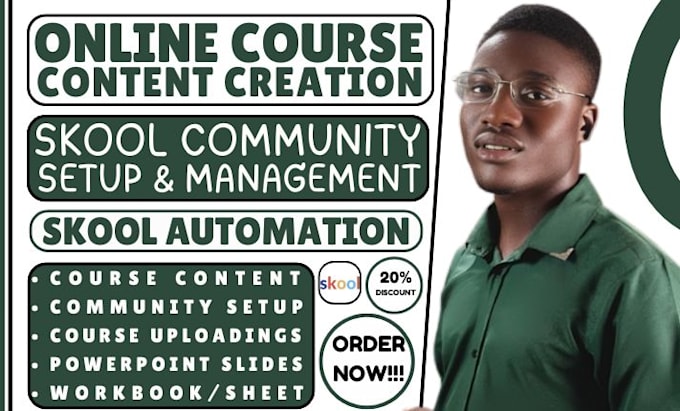 create skool healthcare ebook online course content course creation curriculum