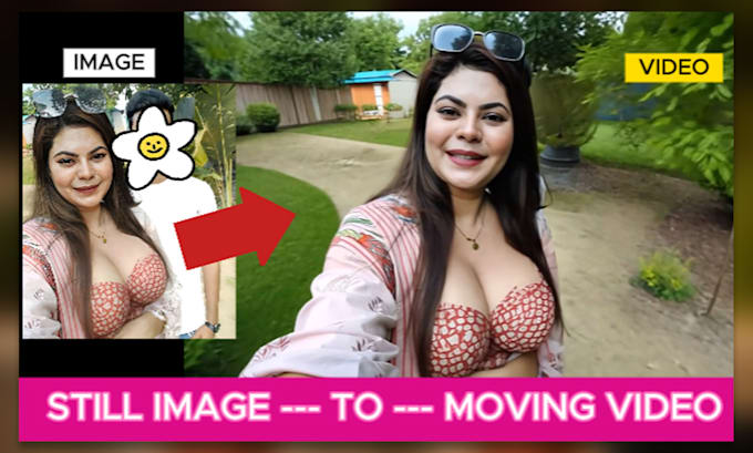 turn any of your still pictures into animate or moving video
