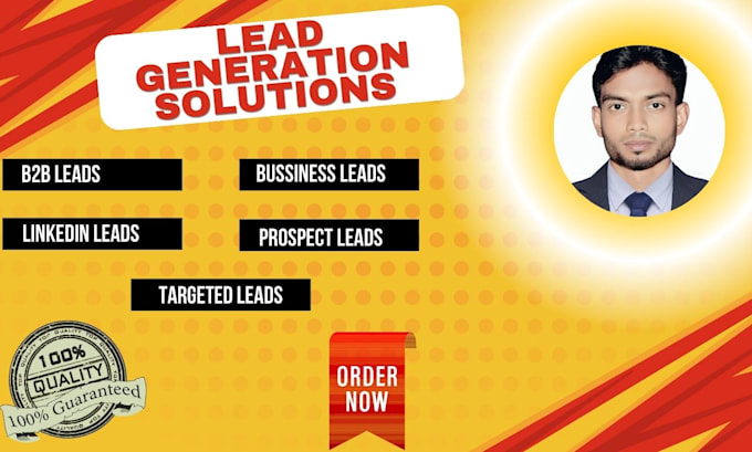 b2b lead generation, scrapping leads, web research