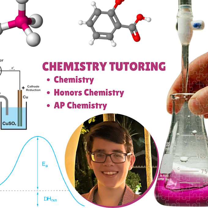 tutor you in honors or ap chemistry