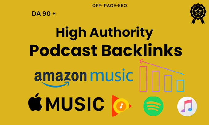 create high authority podcast backlinks from apple