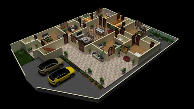 do draw your dream house design drawing drafting 2d floor plan design
