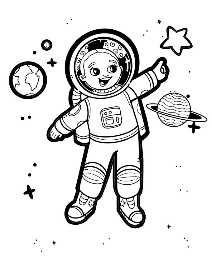 create freehand digital coloring pages for your coloring book
