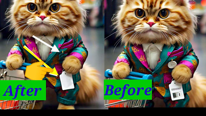 ad or remove text objects logo from your photo and video