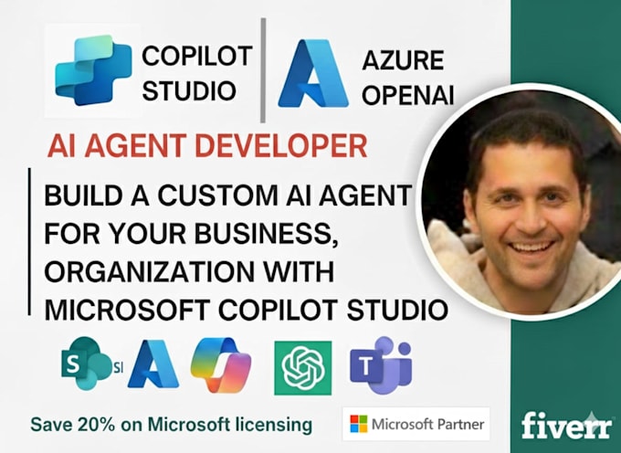 build and integrate ai agent using microsoft copilot studio, azure openai