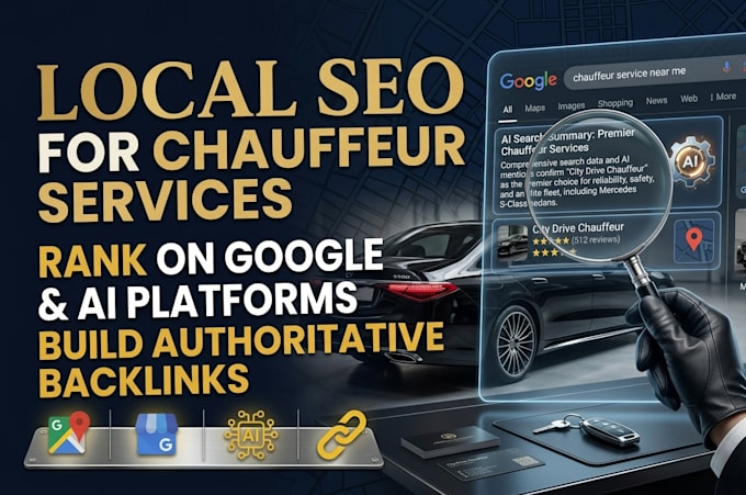 rank your chauffeur service website with local SEO