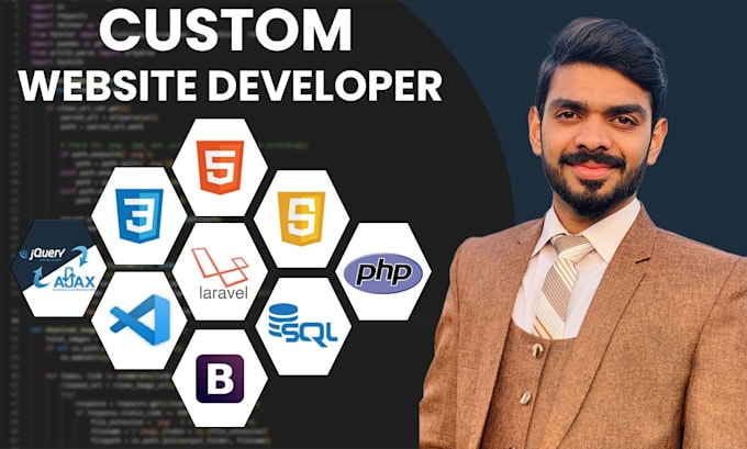develop custom web applications using PHP for your business