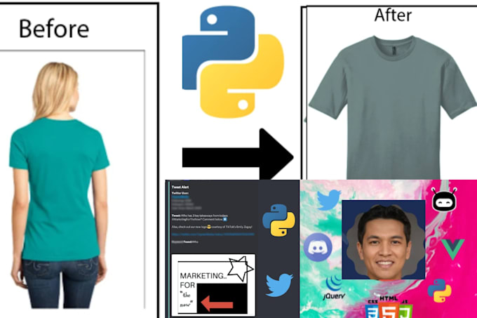 Develop your python bot, web app, crm, saas app, ai web app, web ...