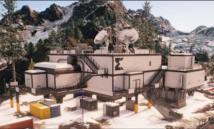Design 3d game environment 2d 3d level design, map design, unreal ...