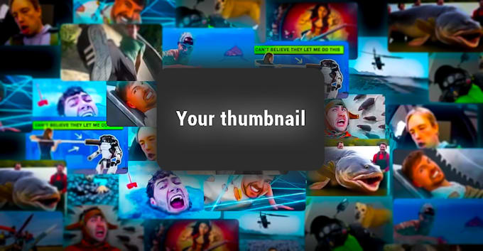 make thumbnails for your video