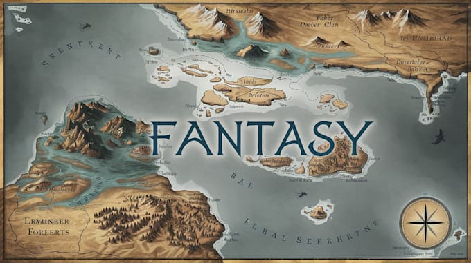 ccreate high quality bespoke fantasy maps