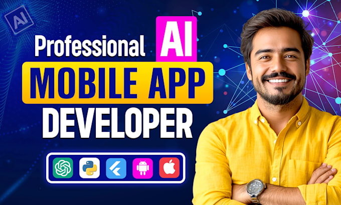 do ai mobile app development, ios app, android app developer using flutter