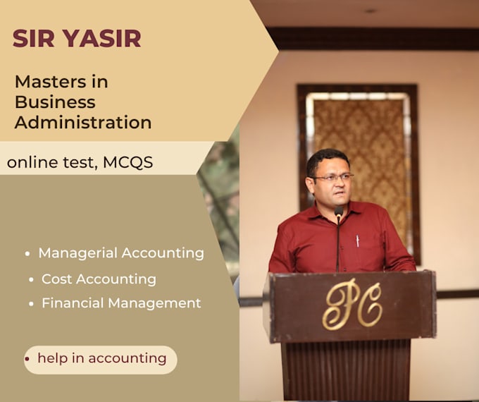 be your accounting tutor and help you in online test