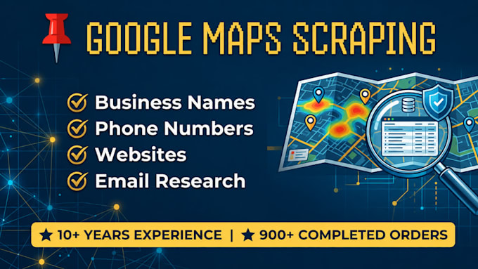 do google maps scraping, data scraping and b2b lead scraping