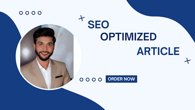 write SEO optimized articles or blog posts for your website