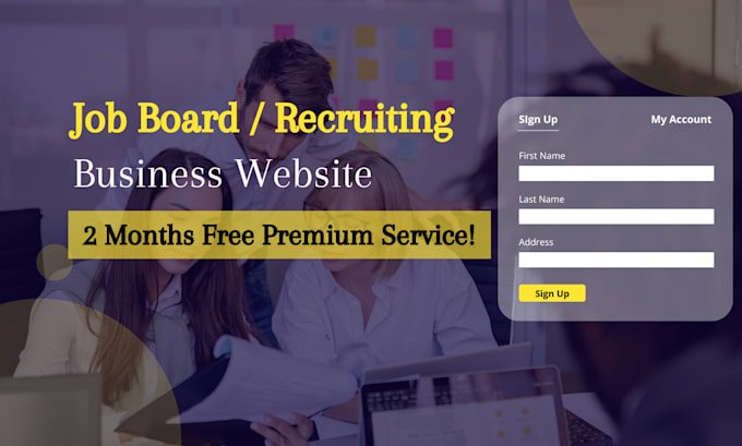 develop job portal, recruiting website like indeed