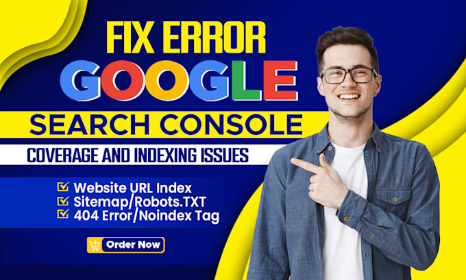 fix google search console coverage errors and indexing