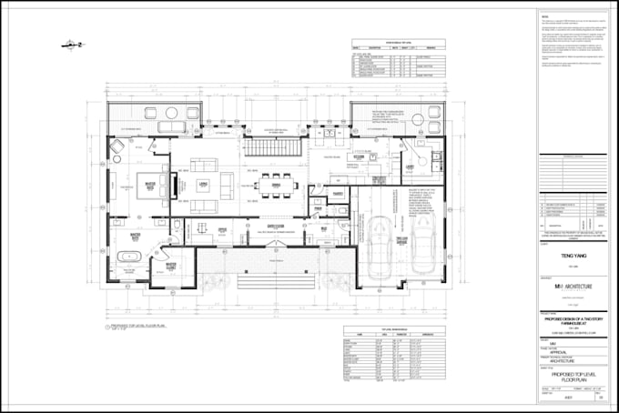 Design architectural floor plans, blueprint drawings for city permit by ...
