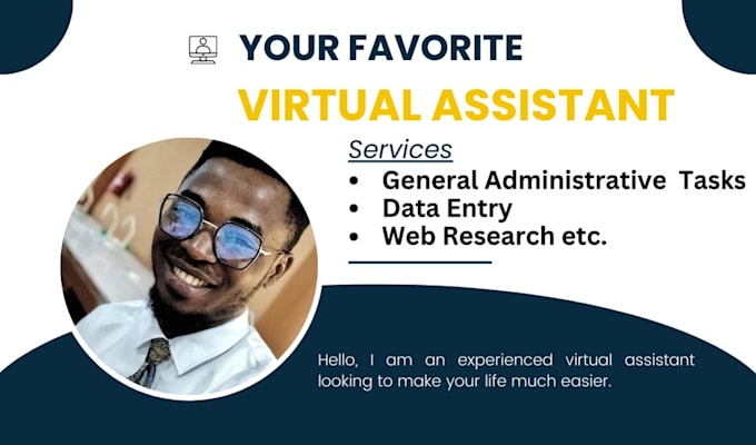 be your administrative virtual assistant