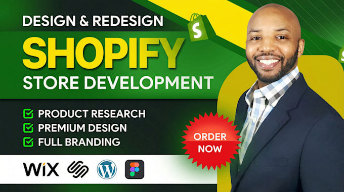 design, build, or redesign your shopify ecommerce website