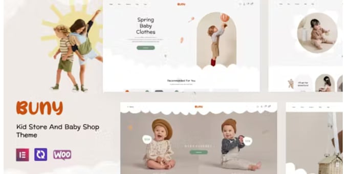 create a high converting shopify store for baby clothing apparel