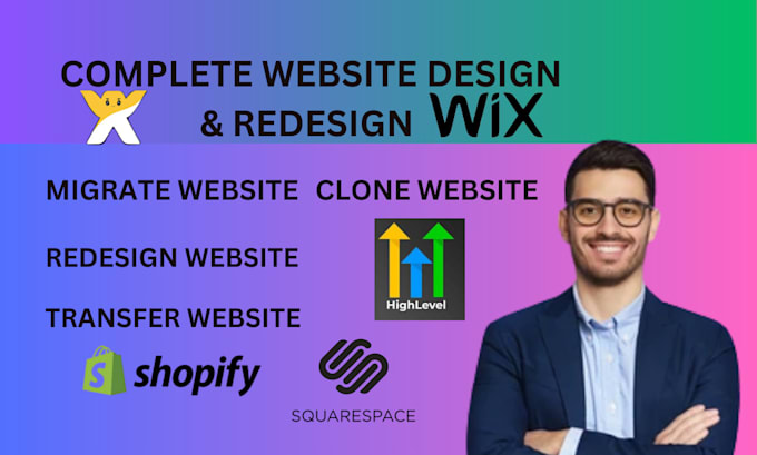 revamp wix clone migrate websites wordpress wix shopify squarespace gohighlevel