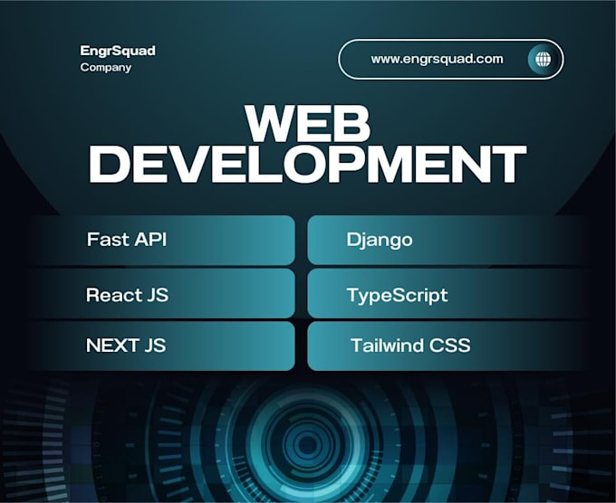 fix or build your react js, next js website with fastapi or django backend