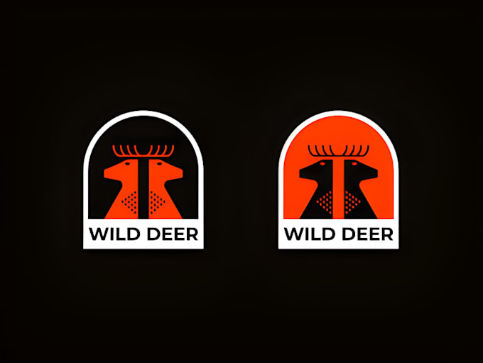 design an creative unique sheep, deer logo